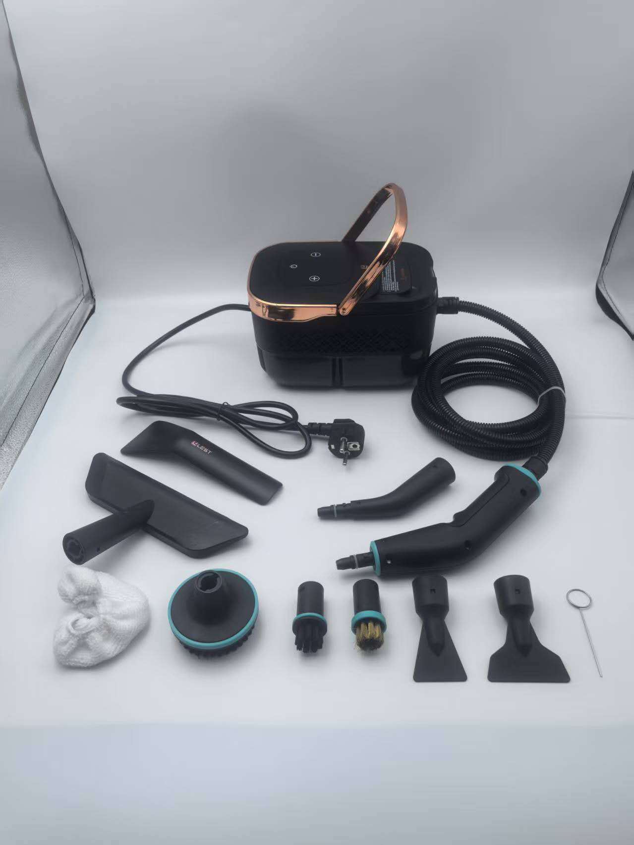 Пароочиститель Arbeee JET Power 400+, чёрный с бронзовым